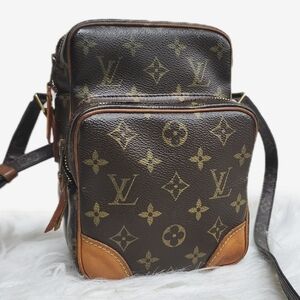 Louis Vuitton Brown Monogram Crossbody Bag